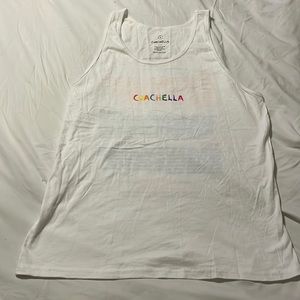 Large White Tank Coachella